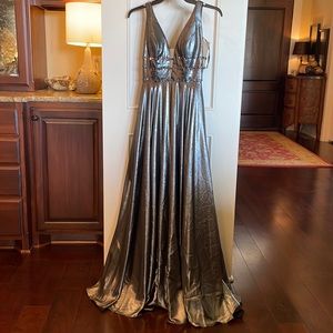 Sherri Hill metallic gown